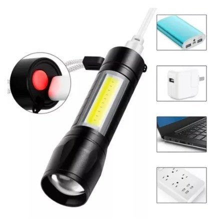 🔦✨ Mini Linterna Recargable